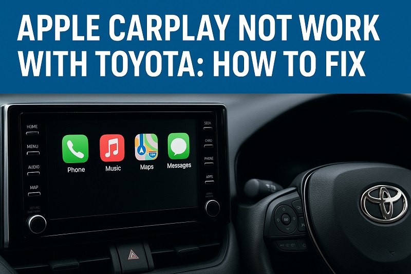 Apple CarPlay Not Working with Toyota