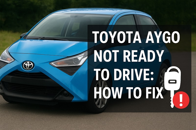 Toyota Aygo Not Ready to Drive