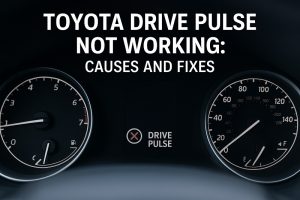 Toyota Drive Pulse Not Working