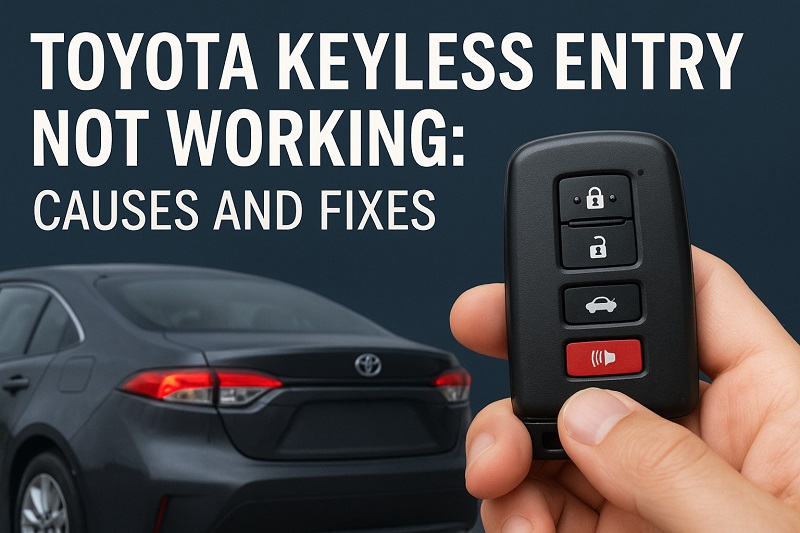 Toyota Keyless Entry Not Working