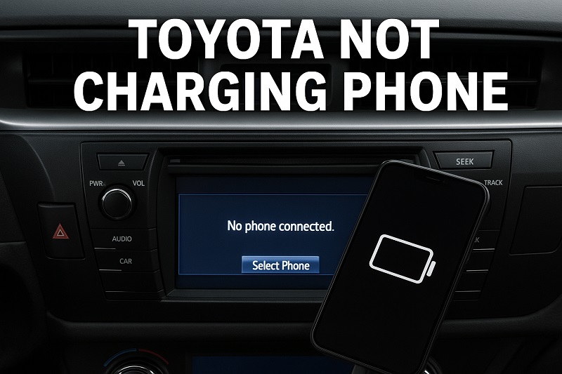 Toyota Not Charging Phone