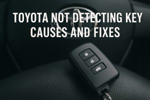 Toyota Not Detecting Key