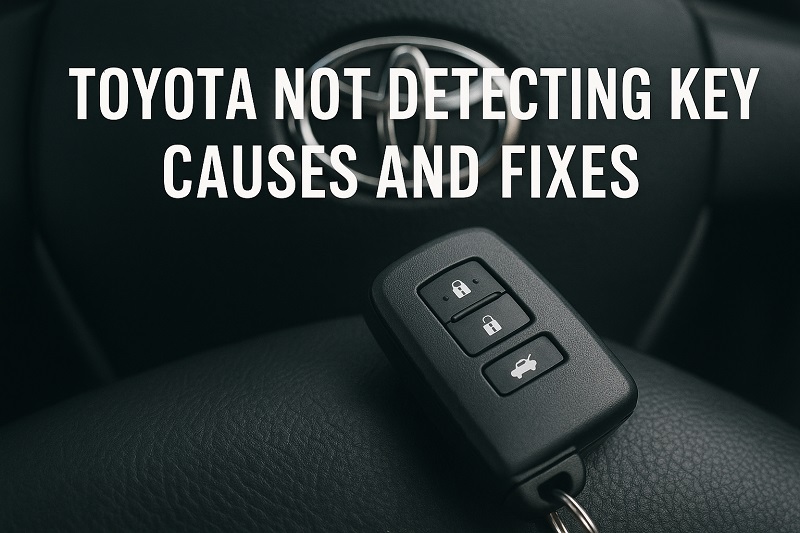 Toyota Not Detecting Key