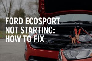 Ford EcoSport Not Starting