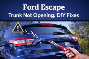 Ford Escape Trunk Not Opening
