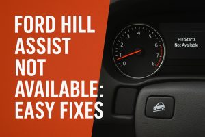 Ford Hill Assist Not AvailablE