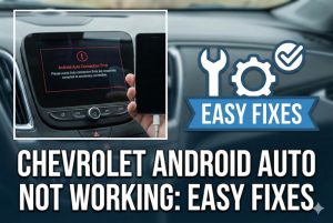 Chevrolet Android Auto Not Working