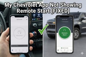 my Chevrolet App Not Showing Remote Start