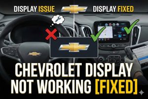 Chevrolet Display Not Working