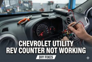 Chevrolet Utility Rev Counter Not Working