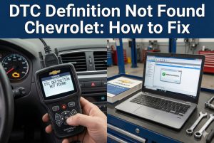 DTC Definition Not Found Chevrolet