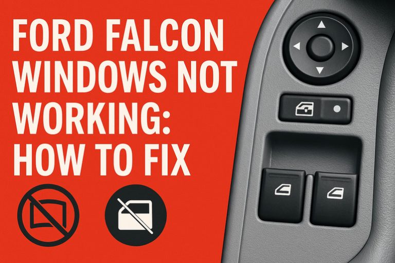 Ford Falcon Windows Not Working: How to Fix - Know Vehicles