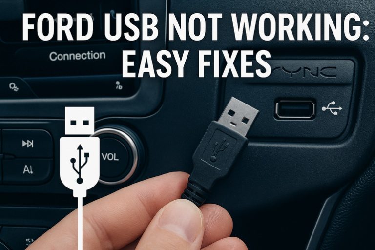 Ford Usb Port Not Working