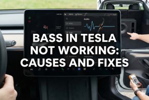 Bass in Tesla Not Working