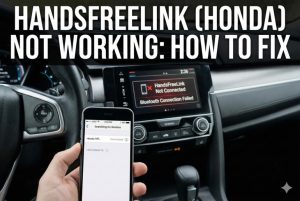 HandsFreeLink (Honda) Not Working