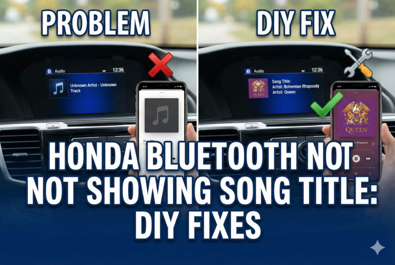 Honda Bluetooth Not Showing Song Title