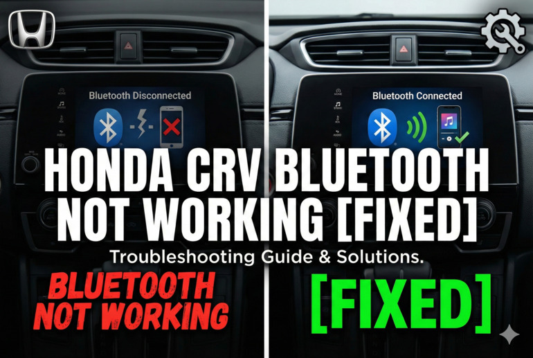Honda CRV Bluetooth Not Working