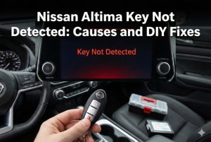 Nissan Altima Key Not Detected
