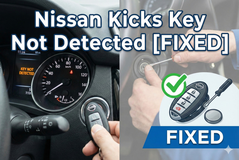 Nissan Kicks Key Not Detected