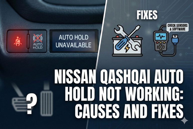 Nissan Qashqai Auto Hold Not Working