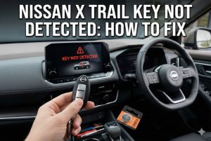 Nissan X Trail Key Not Detected