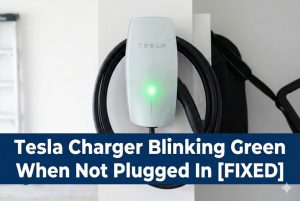 Tesla Charger Blinking Green When Not Plugged In