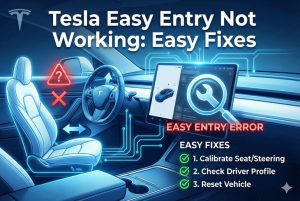 Tesla Easy Entry Not Working