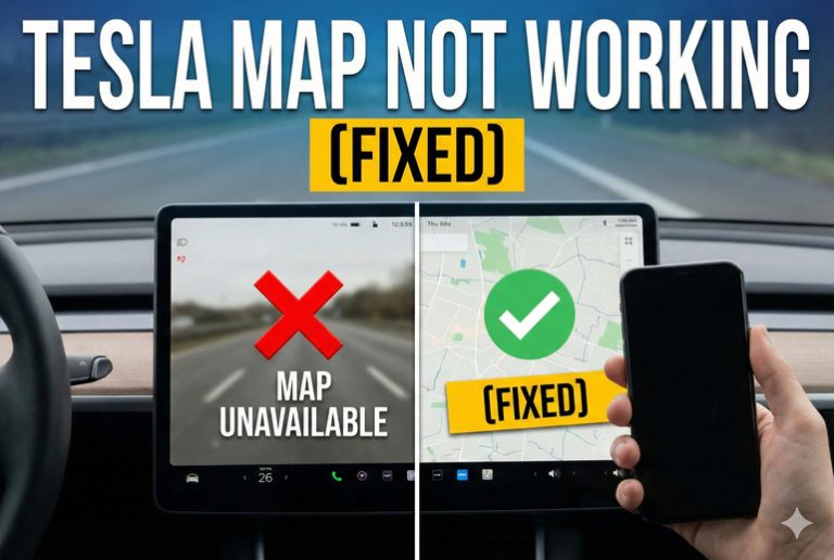 Tesla Map Not Working [FIXED] - Know Vehicles