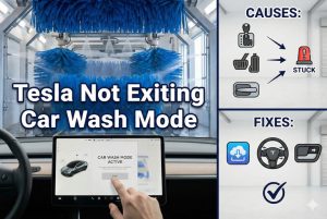 Tesla Not Exiting Car Wash Mode