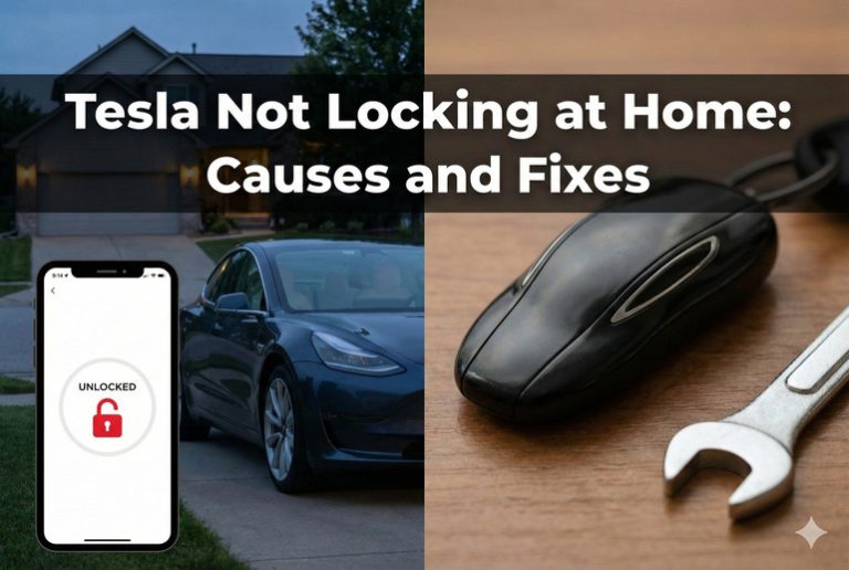 Tesla Drop Lock Sign Tesla Not Locking at Home: Causes and Fixes - Know Vehicles