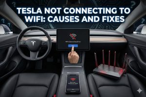 Tesla not connecting to wifi