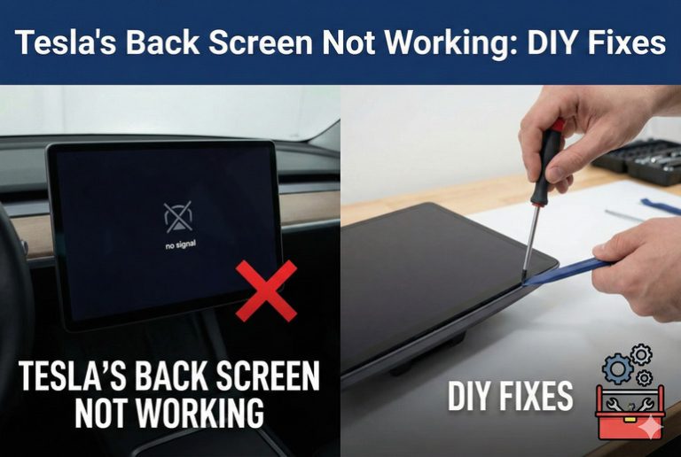 Tesla's Back Screen Not Working: DIY Fixes - Know Vehicles