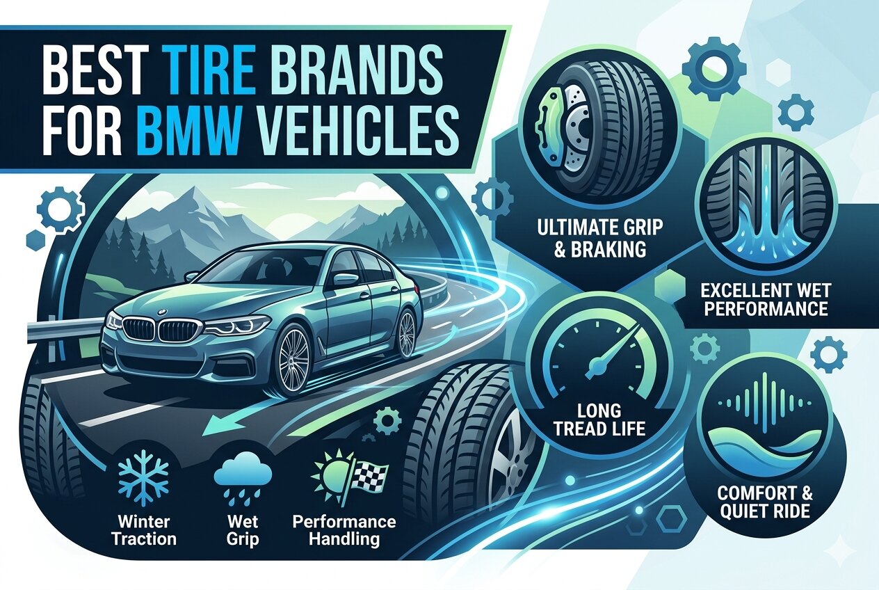Best Tire Brands for BMW Vehicles