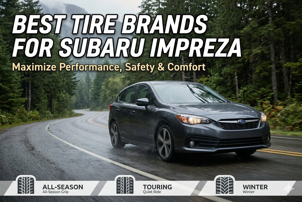 Best Tire Brands for Subaru Impreza