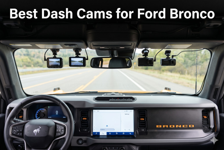 Best Dash Cams for Ford Bronco