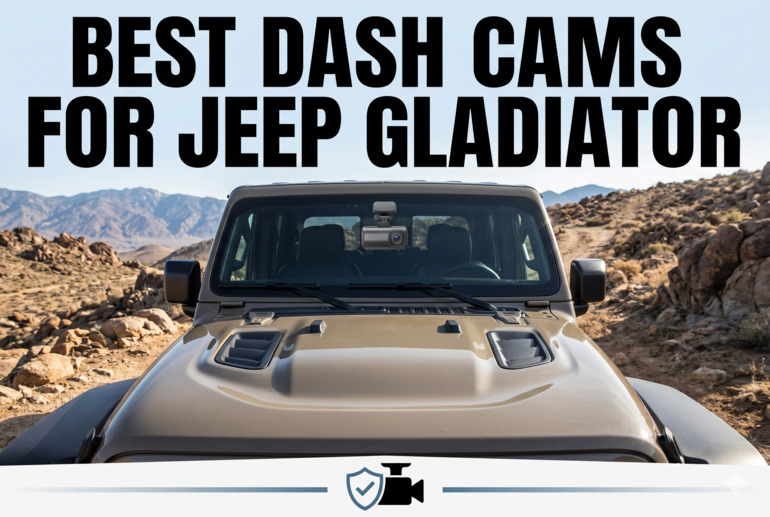  Best Dash Cams for Jeep Gladiator