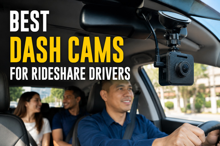 Best Dash Cams for Rideshare Drivers