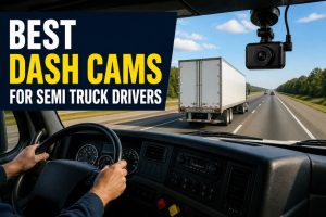 Best Dash Cams for Semi Truck Drivers