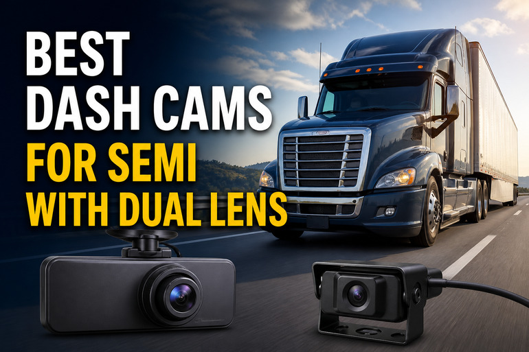 Best Dash Cams for Semi with Dual Lens