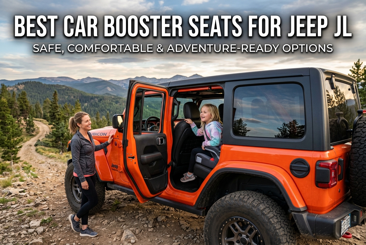 Best Car Booster Seats for Jeep JL