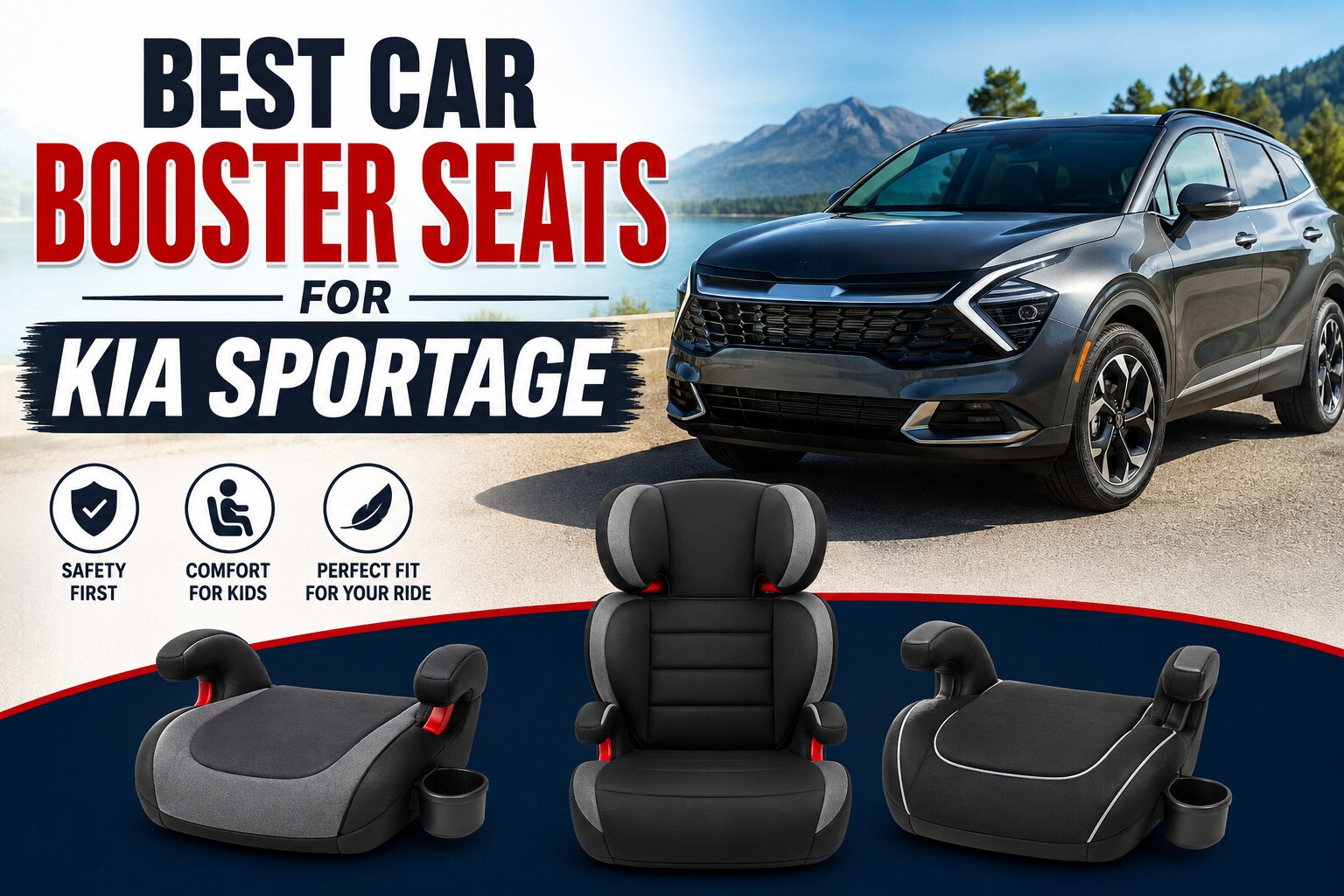 Best Car Booster Seats for Kia Sportage