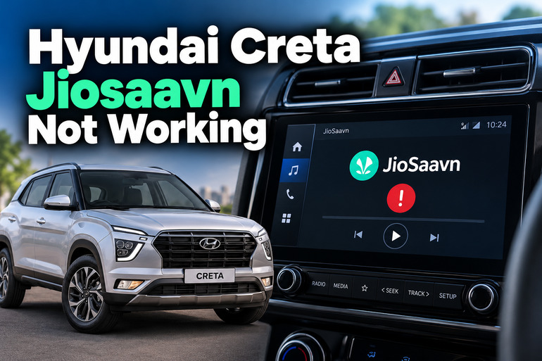 Hyundai Creta JioSaavn Not Working