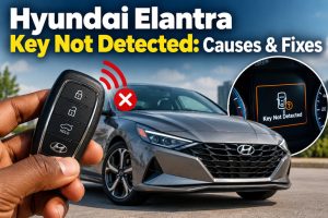 Hyundai Elantra Key Not Detected