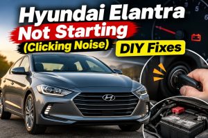 Hyundai Elantra Not Starting (Clicking Noise)