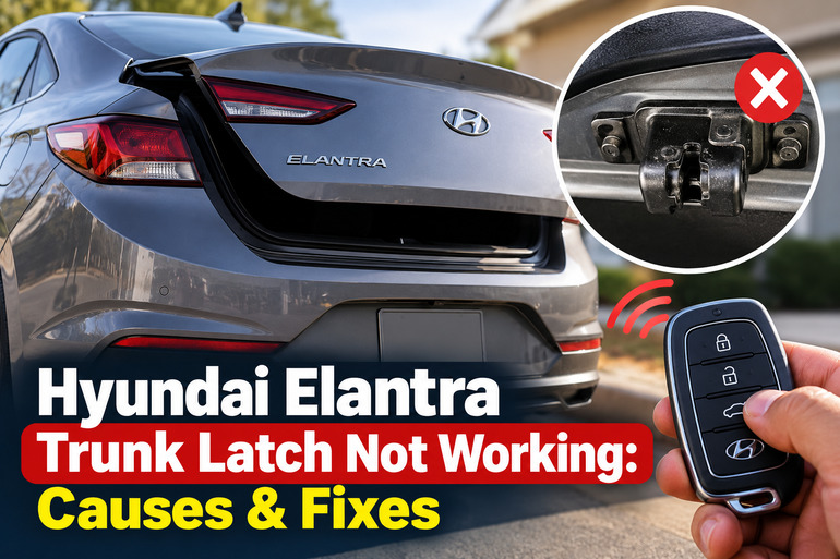 Hyundai Elantra Trunk Latch Not Working