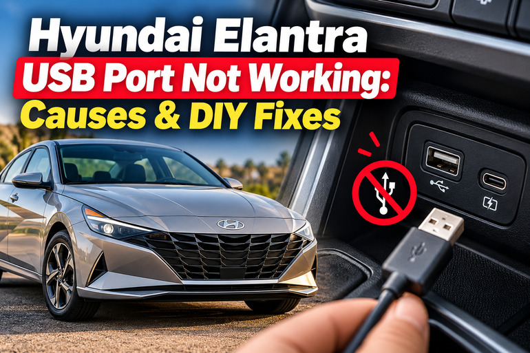 Hyundai Elantra USB Port Not Working: