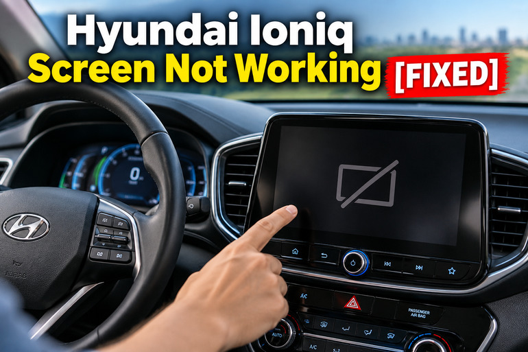 Hyundai Ioniq Screen Not Working