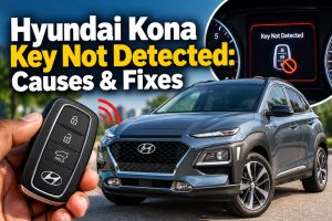 Hyundai Kona Key Not Detected