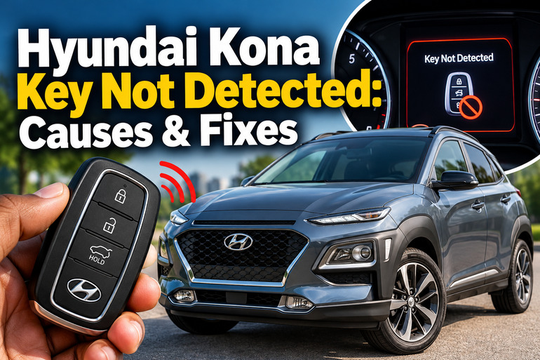 Hyundai Kona Key Not Detected