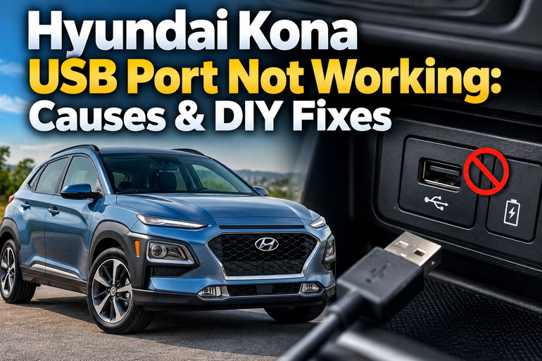 Hyundai Kona USB Port Not Working